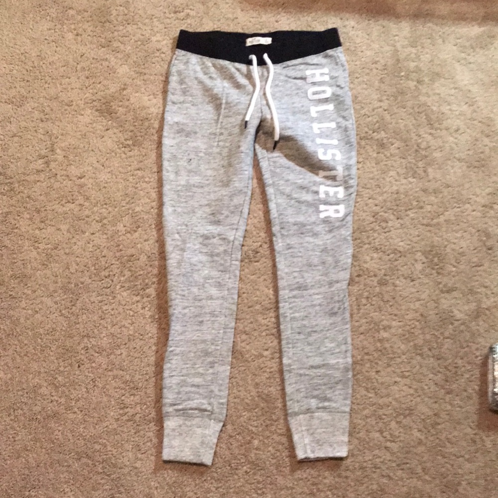 Heather gray sweat pant-leggings